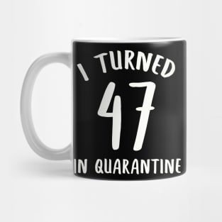 I Turned 47 In Quarantine Mug